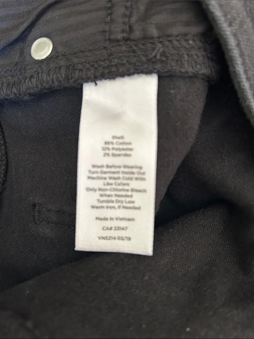 Talbots Flawless Black Slim Ankle Jeans EUC - Picture 11 of 11